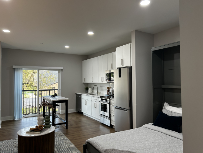 Interior of Landmark Studio Unit