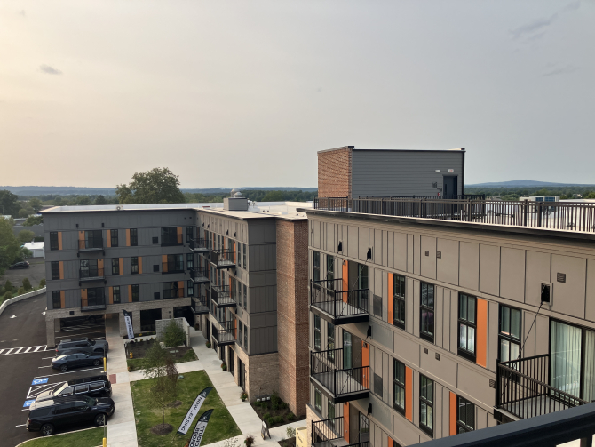 Exterior of the Landmark