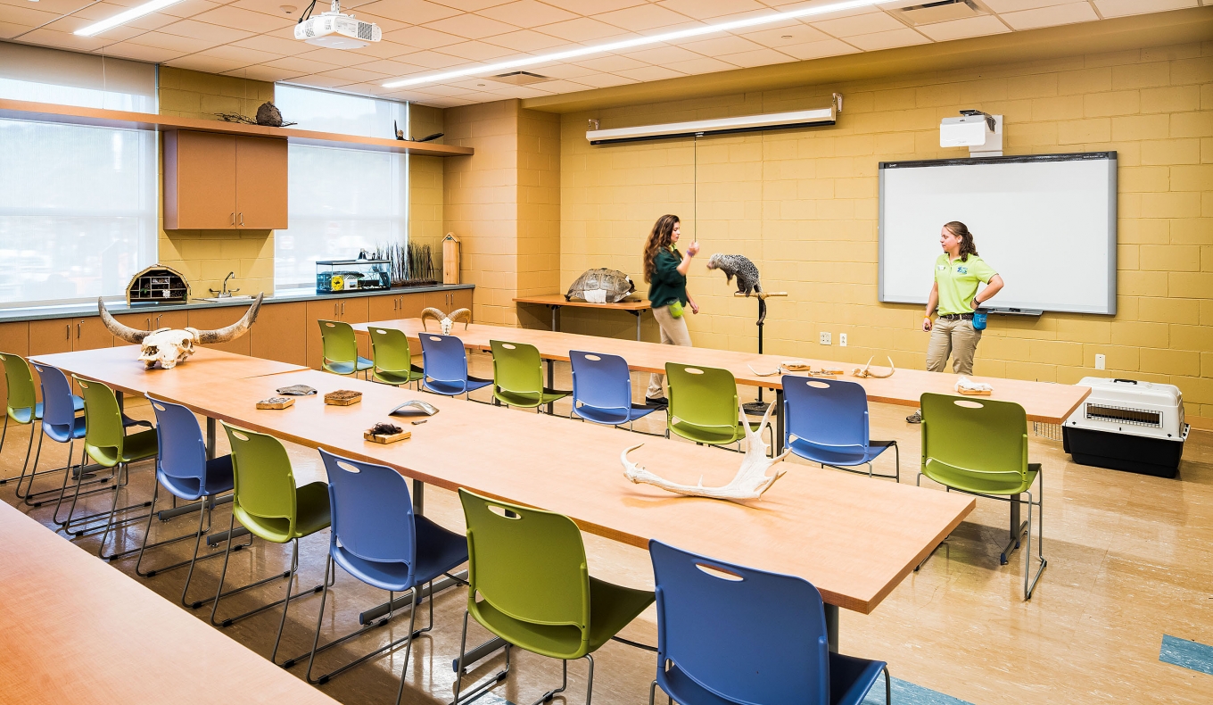 Turtle Back Zoo Education Center USA Architects